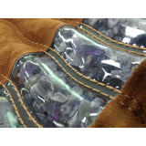 Amethyst healing crystals in Ereada Mat