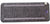 Gray Ereada® Professional Amethyst Mattress 73"L x 29"W (186 x 72 cm)