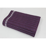 Ereada® Amethyst Pillow 19"L x 12"W x 3,3"H Purple FIRM