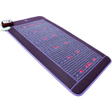 red light therapy with amethyst biomat