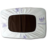 Thick Cushioning Protector with 3-D Air Mesh Pad for Mini Mats 20"x32"