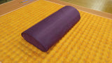 Ereada® Amethyst MINI Pillow 17"L x 7.5"W x 3"H Purple GENTLE with Detachable Crystals Pad